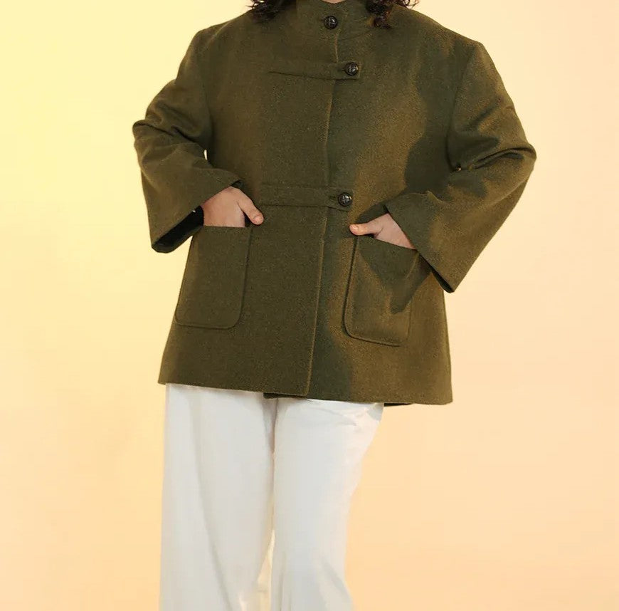 The Ardennes Wool Car Coat