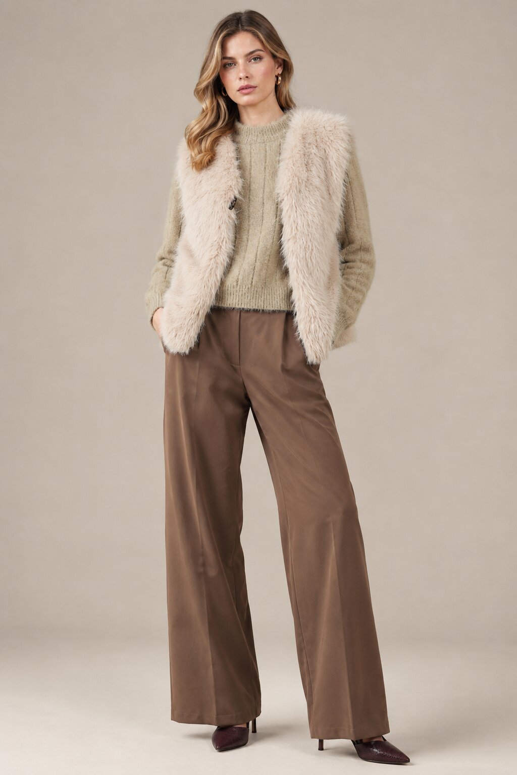 The Berkshire Faux-Fur Vest