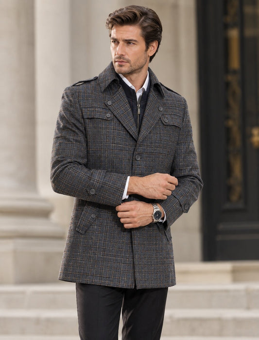 The Windsor Plaid Coat