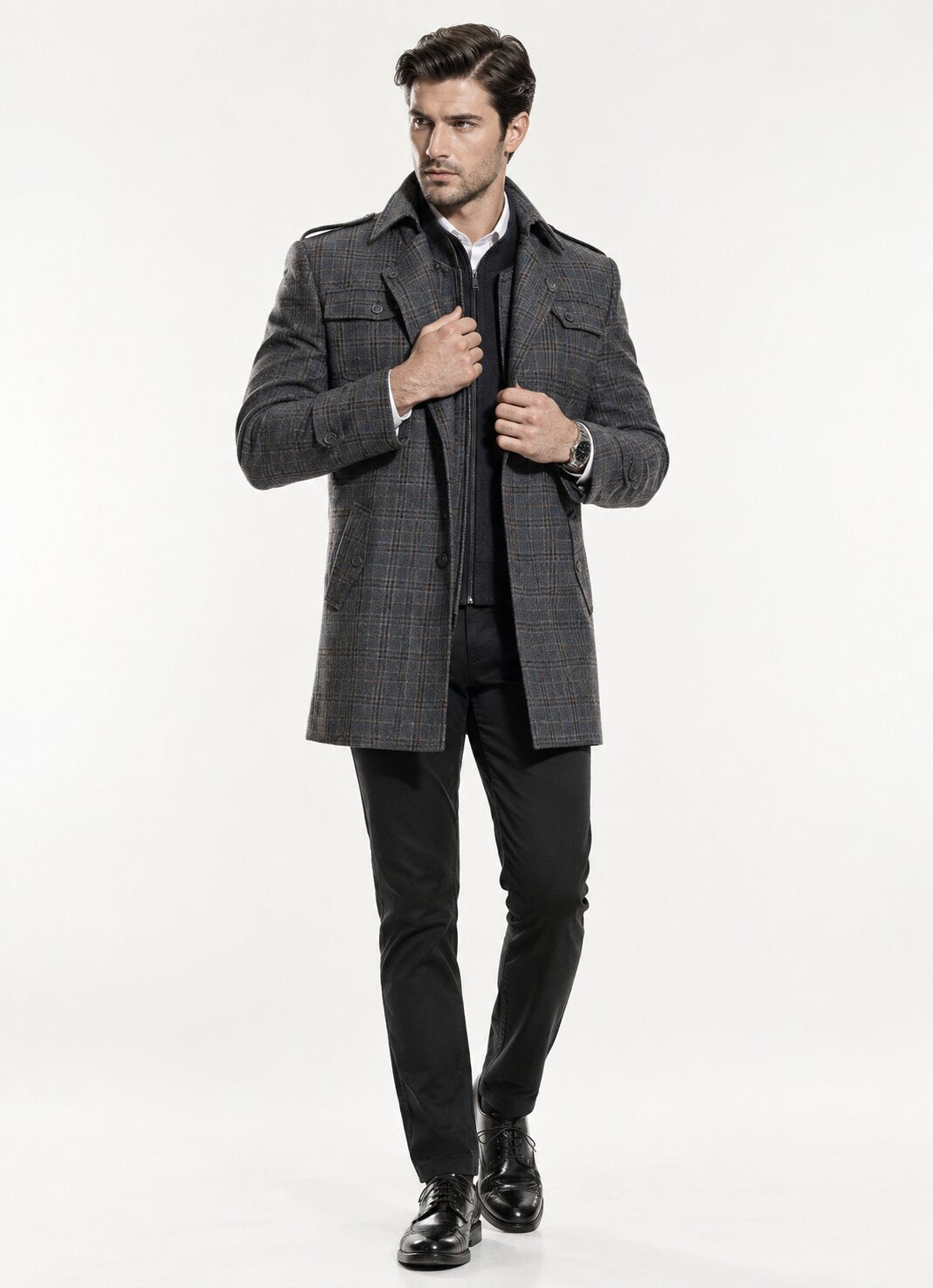 The Windsor Plaid Coat