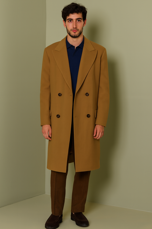 The Belgravia Double-Breasted Over Coat