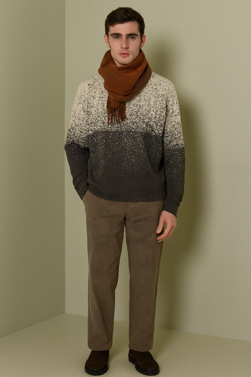 The Heritage Gradient Knit Sweater