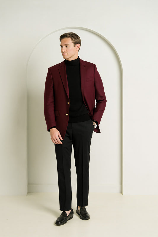 The Royal Oxblood Blazer