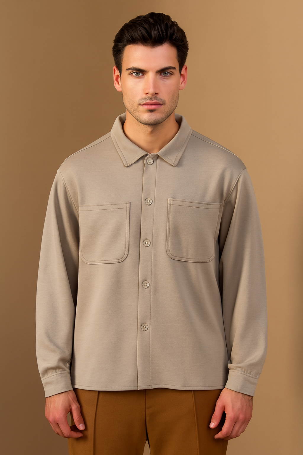 The Sandstone Artisan Shacket