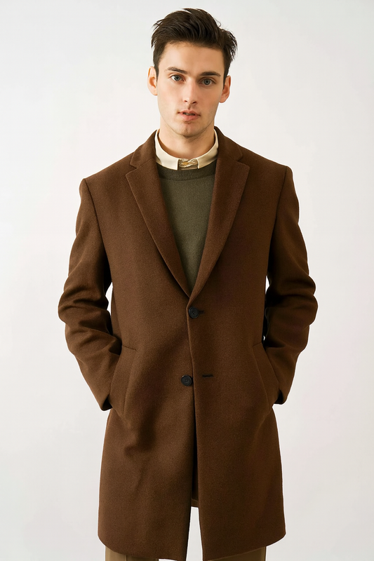 The Mayfair Espresso Overcoat