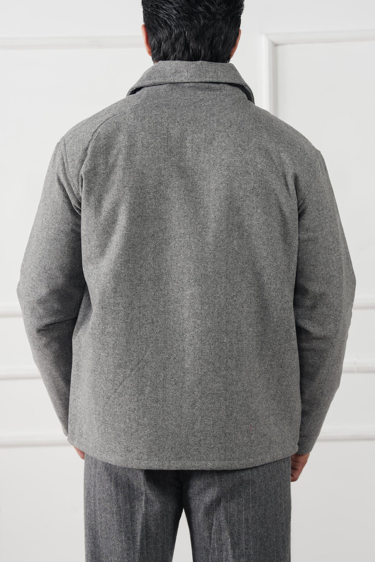 Windsor Grey Wool Jacket