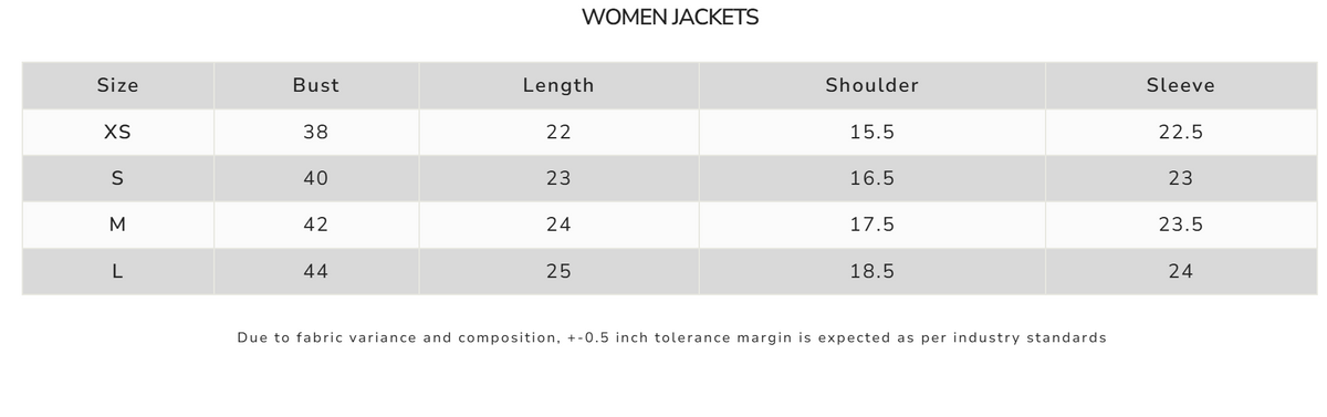 Size Guide