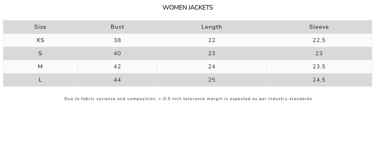 Size Guide