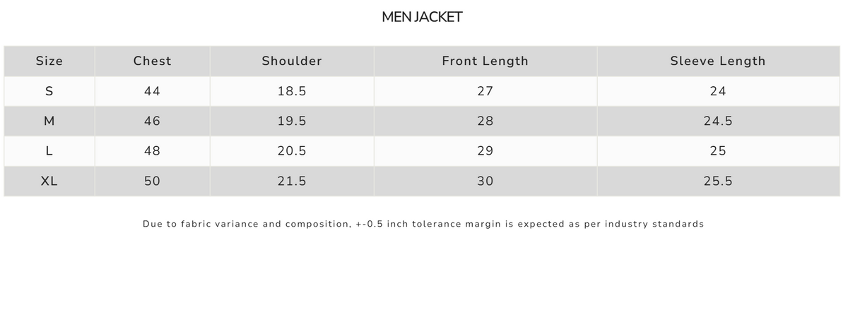 Size Guide