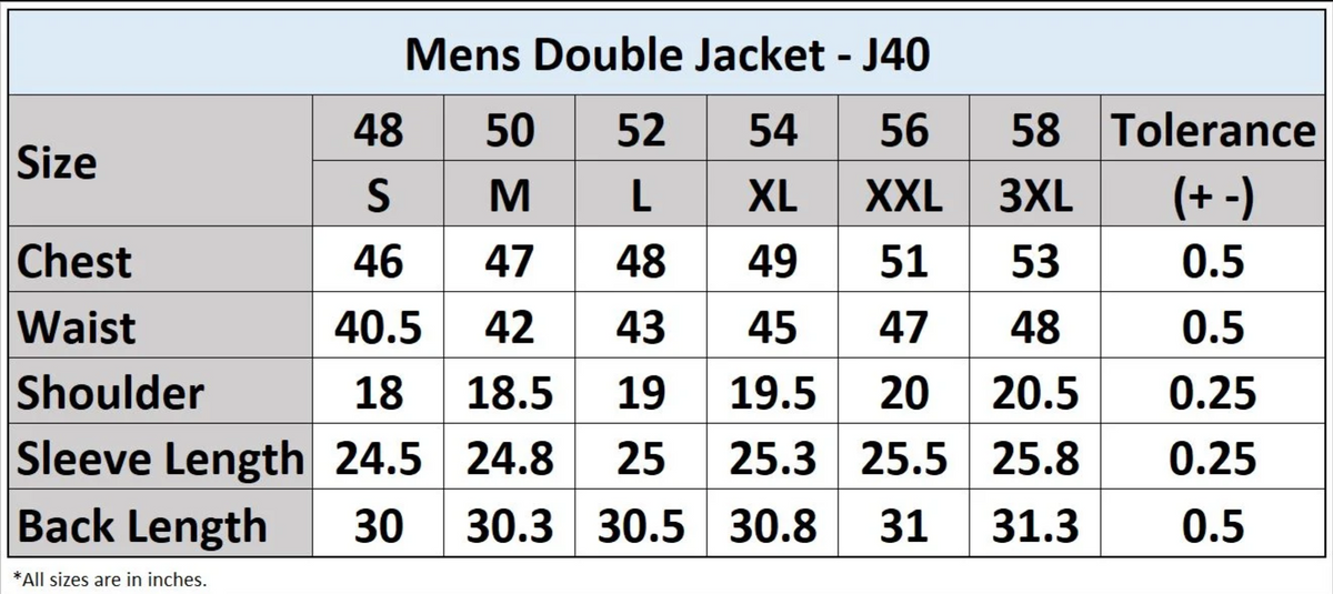 Size Guide