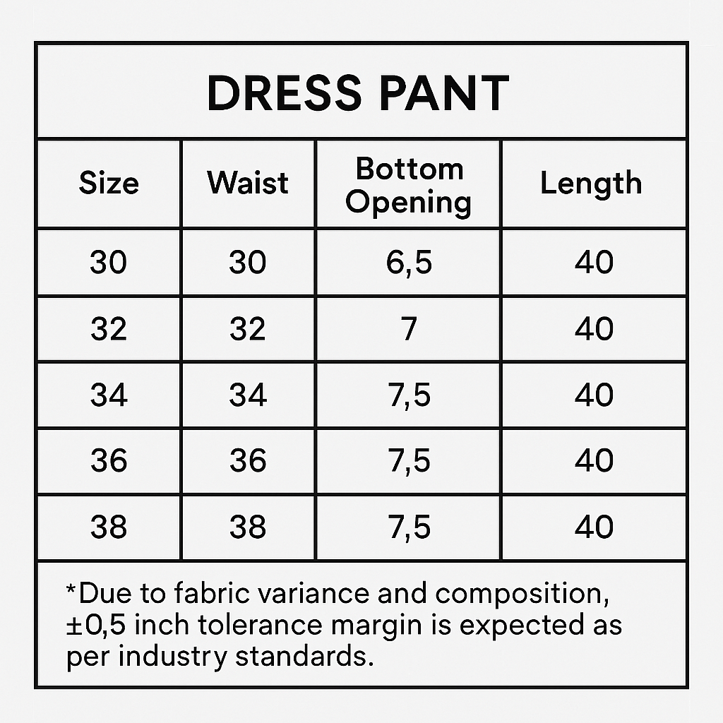 Size Guide