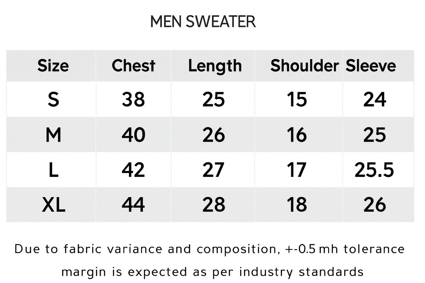 Size Guide