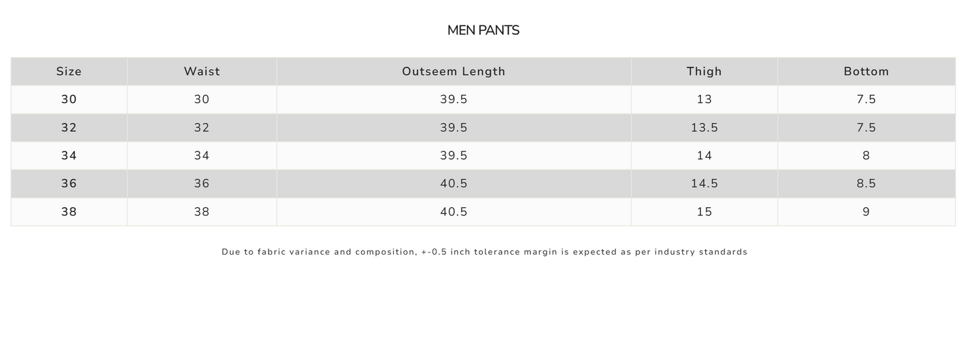 Size Guide