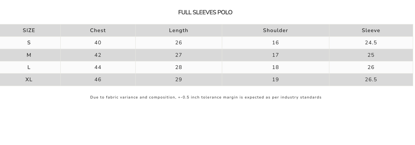 Size Guide