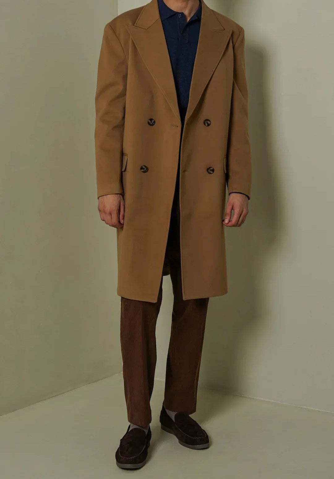 The Belgravia Double-Breasted Over Coat