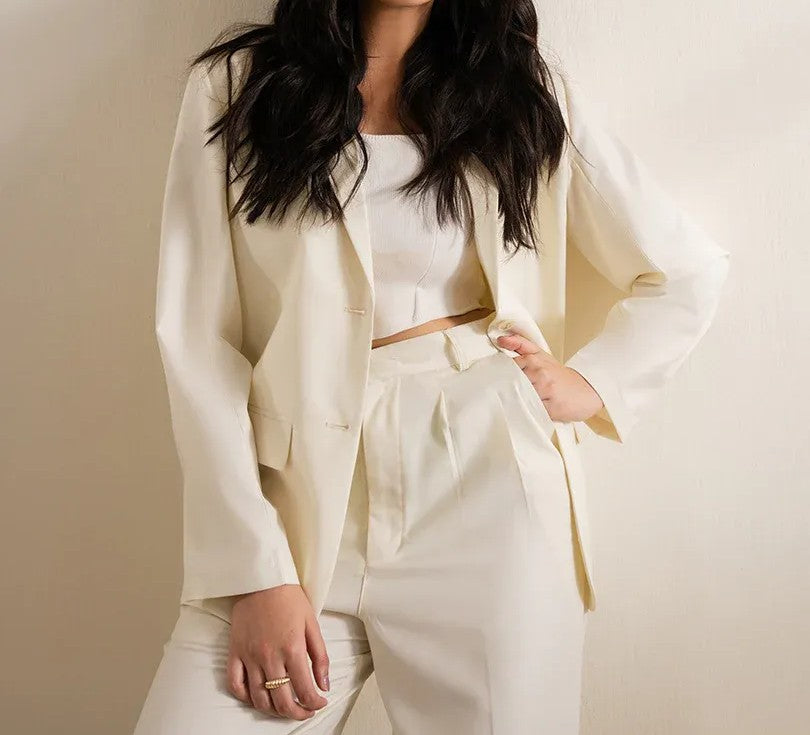 The Alabaster Fluid Trouser