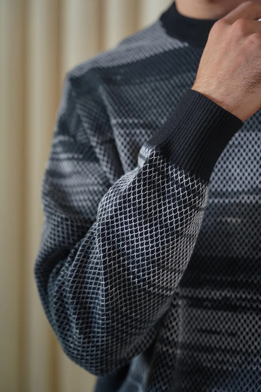 Nocturne Mesh Sweater