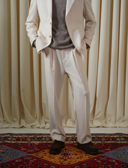 The Ivory Portofino Adjustable Pant