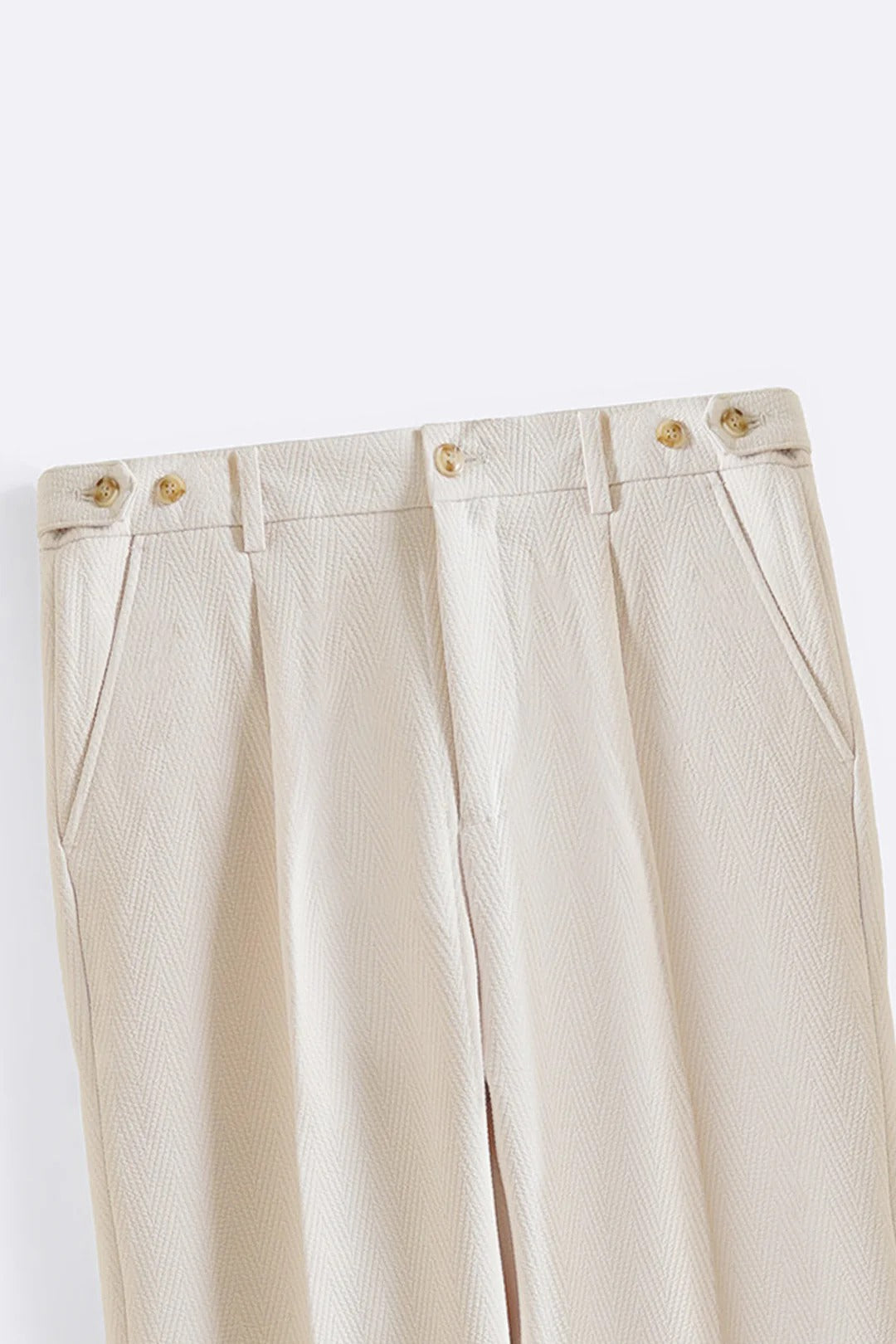 The Ivory Portofino Adjustable Pant