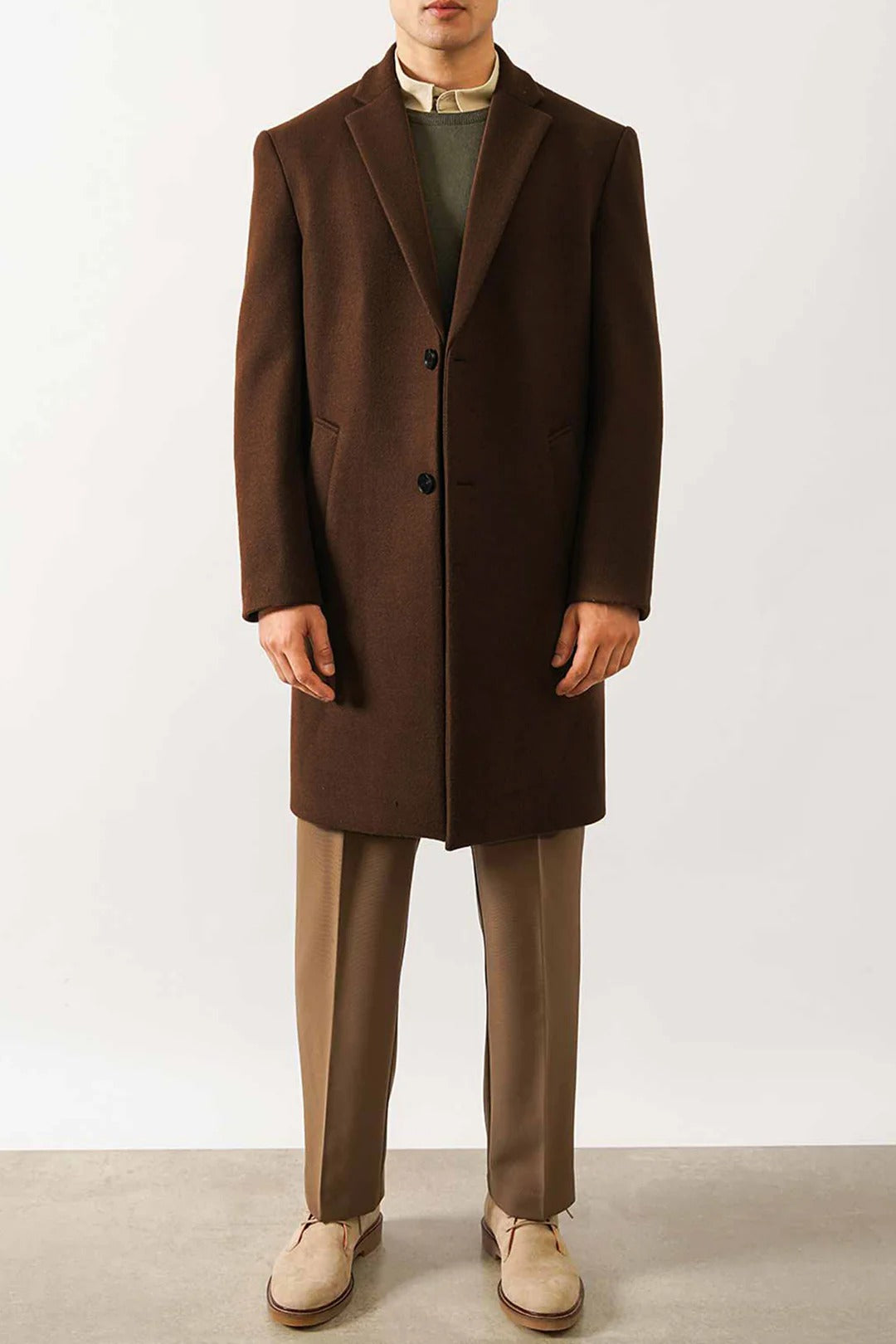 The Mayfair Espresso Overcoat