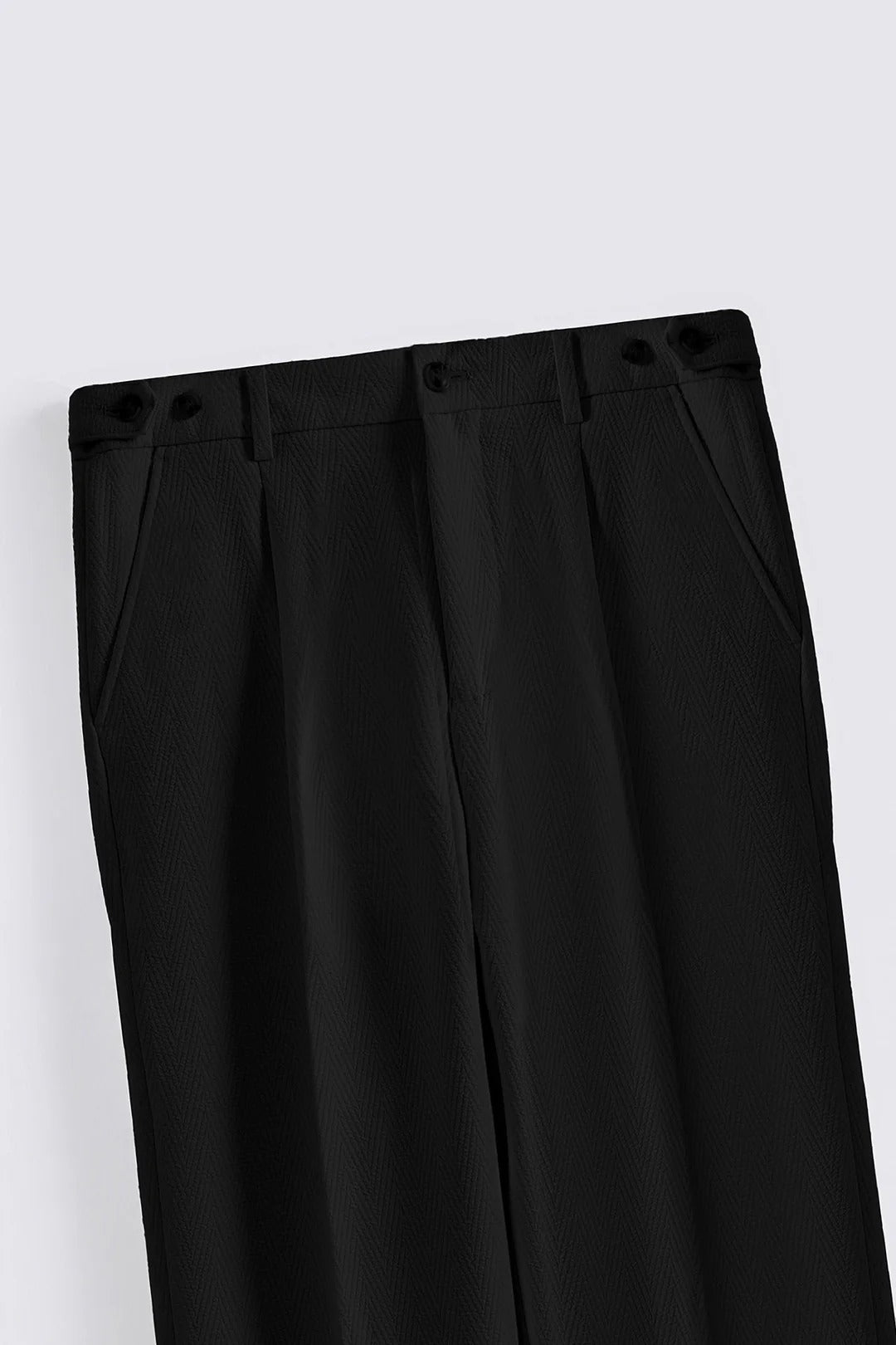 Obsidian Crepe Adjustable Pant
