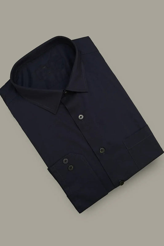 Formal Shirt-Plain Black