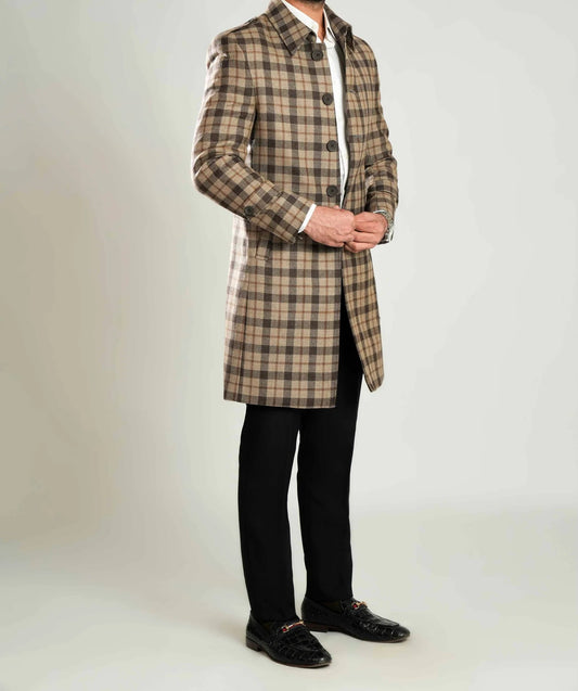 Cambridge Check Overcoat