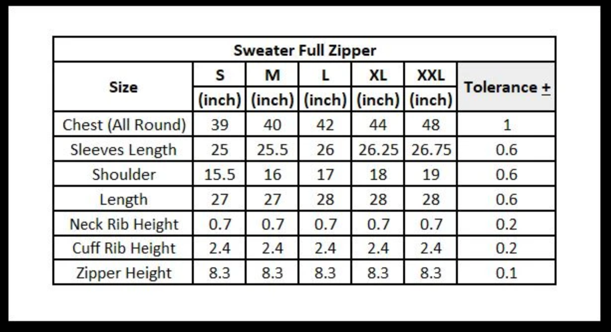 Size Guide